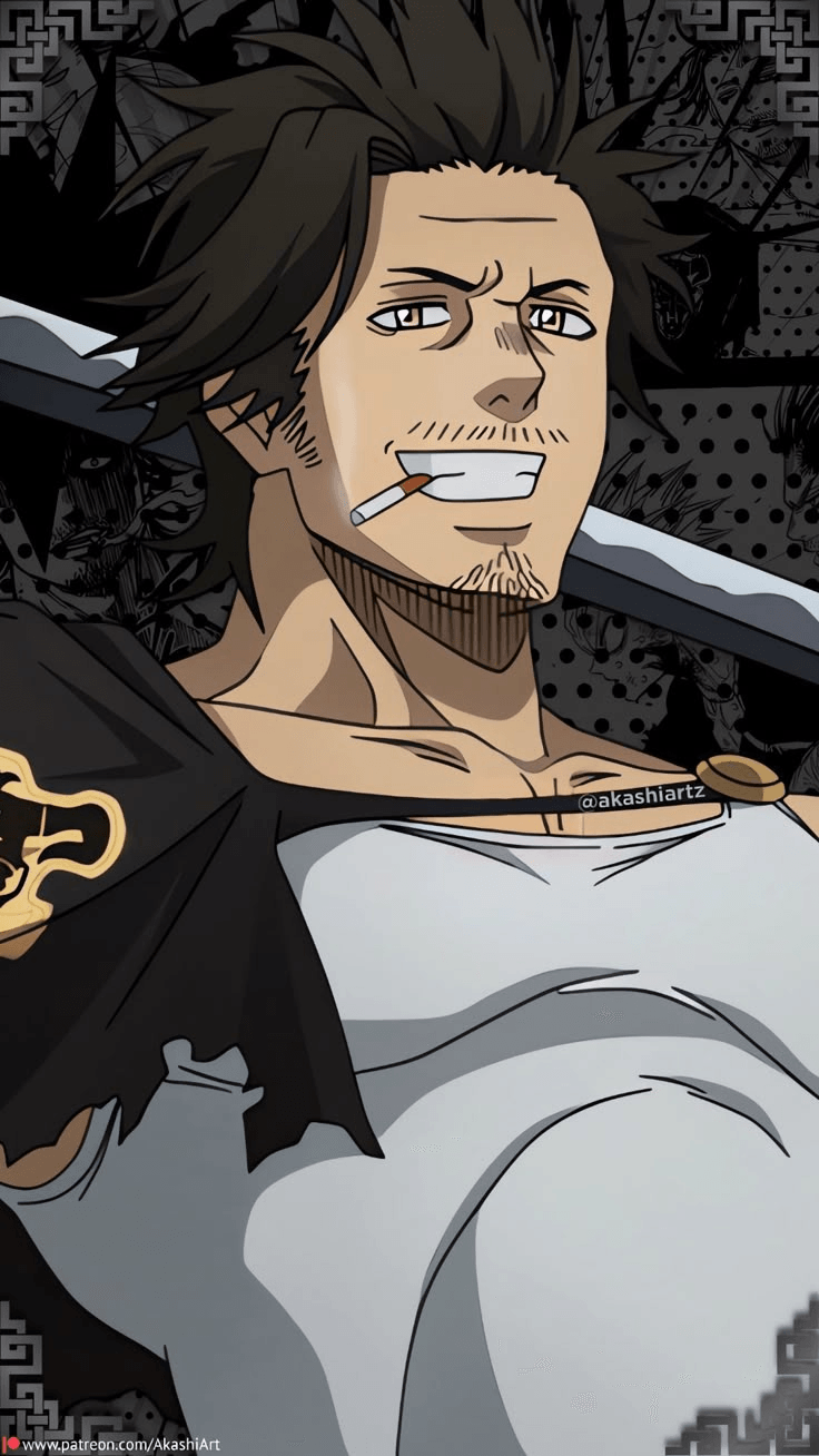 Yami Sukehiro from Black Clover